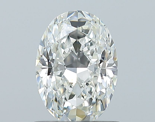 0.9 carat I-VVS1 Natūralus Oval Deimantas (1)