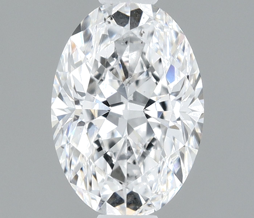0.5 carat D-SI1 Natūralus Oval Deimantas (1)
