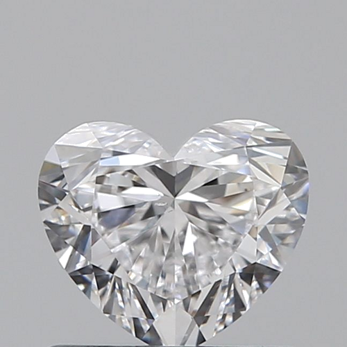 0.7 carat D-VS2 Natūralus Heart Deimantas (1)