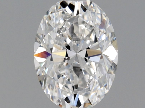 0.38 carat D-VS1 Natūralus Oval Deimantas (1)