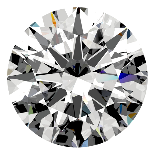 0.4 carat H-VS2 Excellent cut Natūralus Round Deimantas (1)