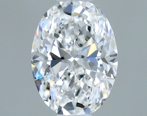 0.4 carat D-VVS2 Natūralus Oval Deimantas (1)