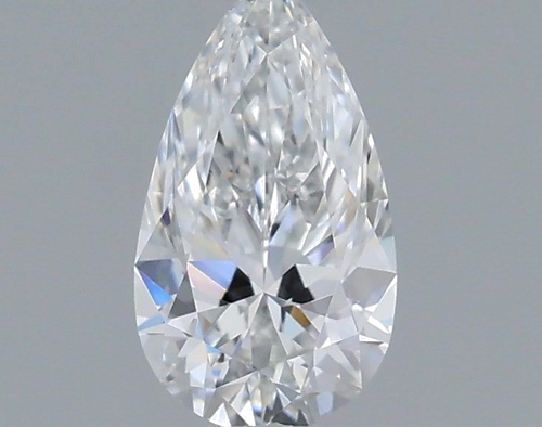 0.36 carat D-VVS1 Natūralus Pear Deimantas (1)