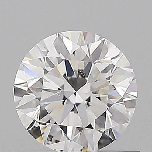 0.7 carat F-SI2 Excellent cut Natūralus Round Deimantas (1)