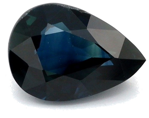 0.68 carat BLUE Pear Safyras (1)
