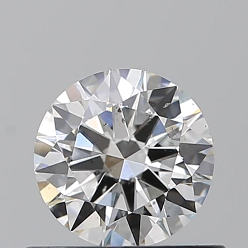 0.54 carat G-SI2 Excellent cut Natūralus Round Deimantas (1)