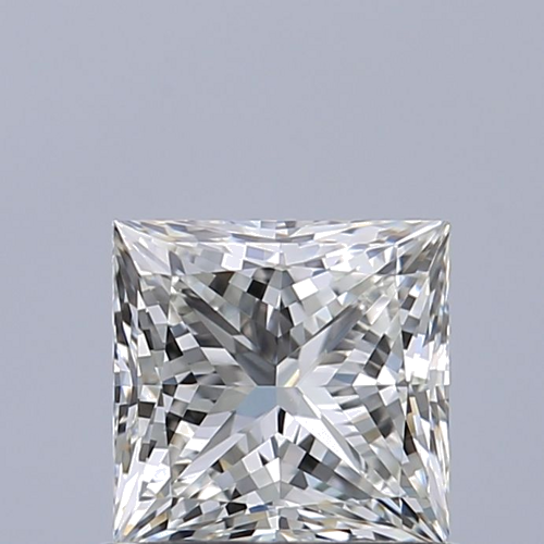 0.72 carat I-VVS1 Natūralus Princess Deimantas (1)