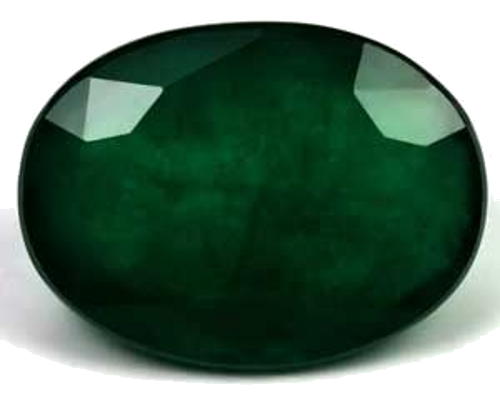 7.05 carat GREEN Oval Smaragdas (1)