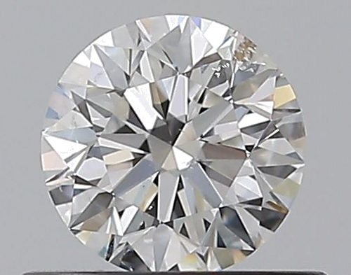 0.5 carat F-SI2 Excellent cut Natūralus Round Deimantas (1)