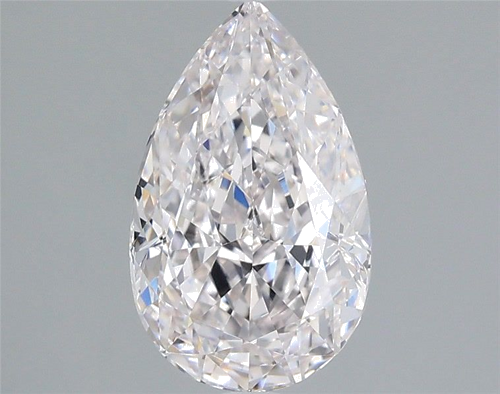 2.03 carat Faint Pink-VVS1 Natūralus Pear Deimantas (1)