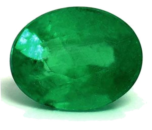 0.63 carat GREEN Oval Smaragdas (1)