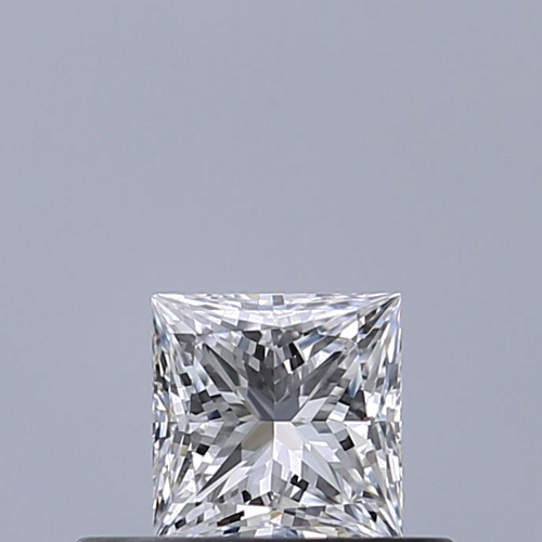 0.33 carat D-VVS1 Natūralus Princess Deimantas (1)