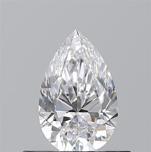0.5 carat D-VS1 Natūralus Pear Deimantas (1)