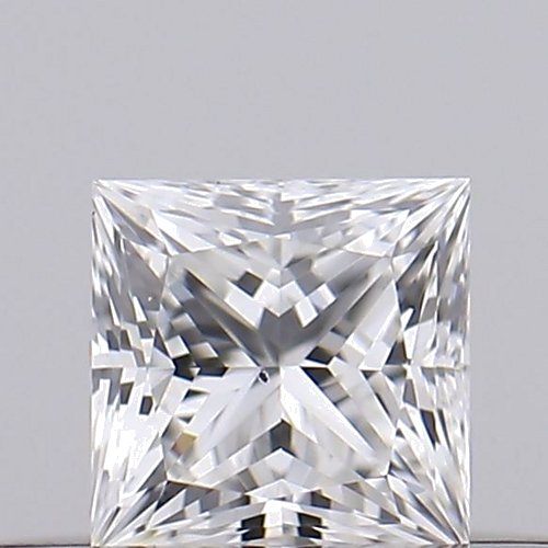 0.18 carat F-SI1 Natūralus Princess Deimantas (1)