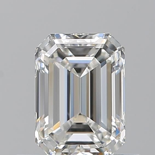 0.7 carat H-VVS1 Natūralus Emerald Deimantas (1)