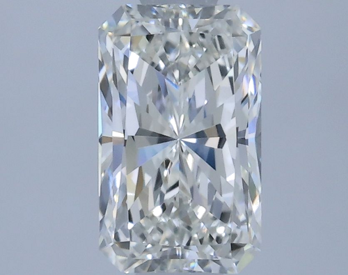 0.5 carat G-VVS2 Natūralus Radiant Deimantas (1)