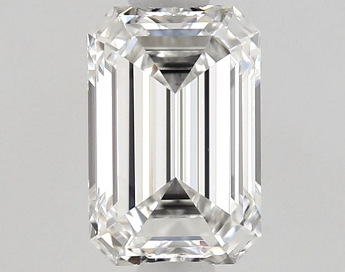 0.7 carat F-VVS1 Natūralus Emerald Deimantas (1)