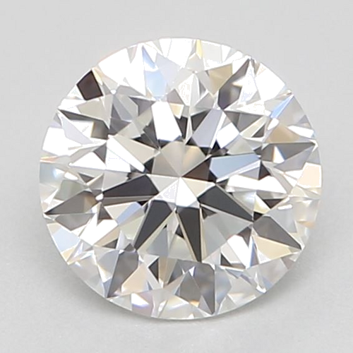 0.56 carat F-VVS1 Excellent cut Natūralus Round Deimantas (1)