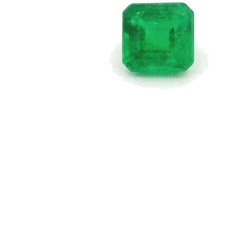 0.4 carat GREEN STEP cut Octagonal Smaragdas (1)
