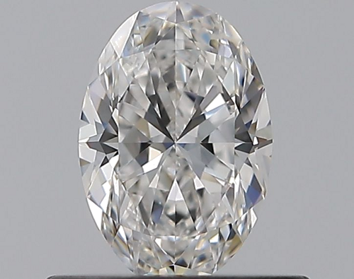 0.52 carat E-VS1 Natūralus Oval Deimantas (1)