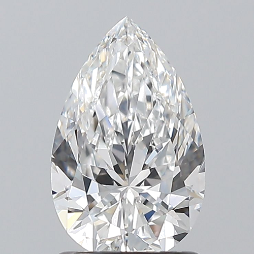 1.21 carat E-VVS1 Natūralus Pear Deimantas (1)