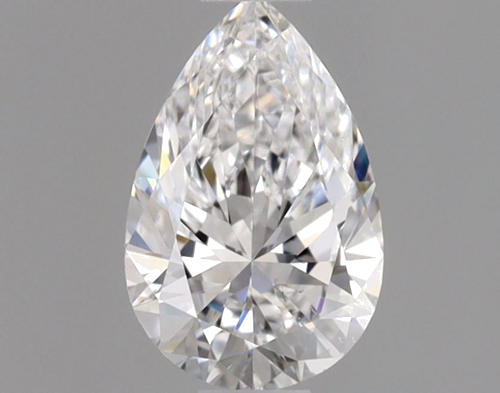 0.5 carat D-SI1 Natūralus Pear Deimantas (1)