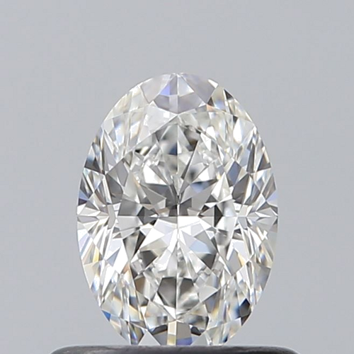 0.55 carat F-VVS1 Natūralus Oval Deimantas (1)