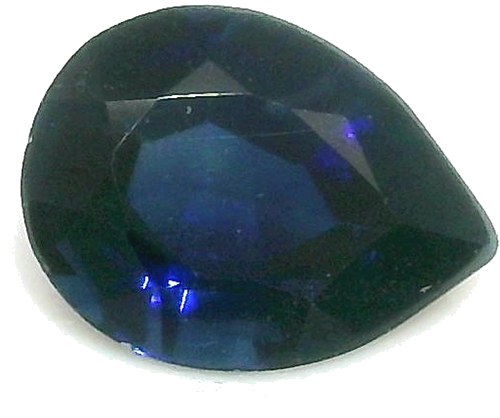 0.6 carat BLUE Pear Safyras (1)