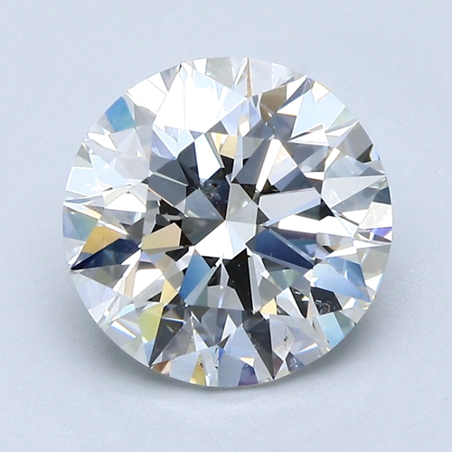 3.01 carat G-SI1 Excellent cut Natūralus Round Deimantas (1)