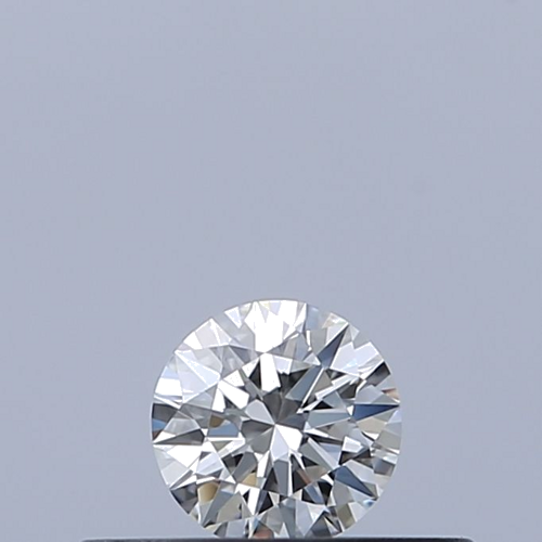 0.19 carat F-VVS1 Excellent cut Natūralus Round Deimantas (1)