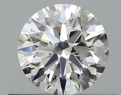 0.41 carat F-VVS2 Excellent cut Natūralus Round Deimantas (1)