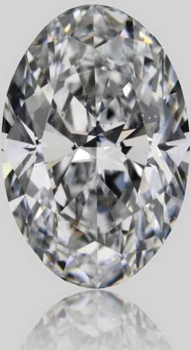 1.01 carat E-VS2 Natūralus Oval Deimantas (1)