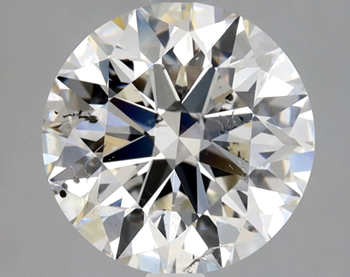 2.01 carat G-SI2 Excellent cut Natūralus Round Deimantas (1)