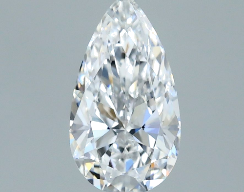0.4 carat E-IF Natūralus Pear Deimantas (1)