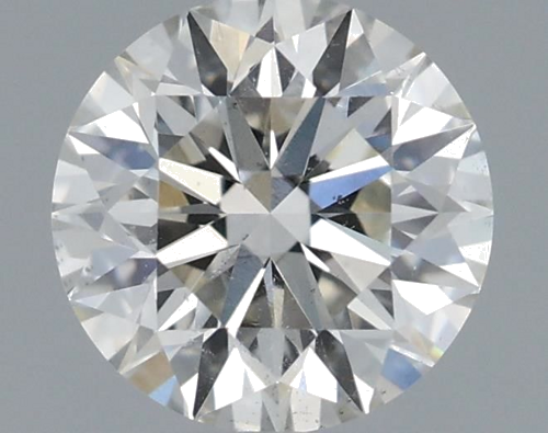 0.61 carat I-SI2 Excellent cut Natūralus Round Deimantas (1)