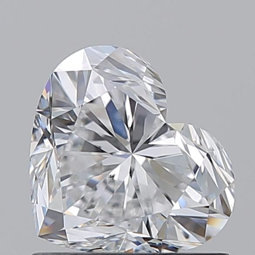1.02 carat D-SI1 Natūralus Heart Deimantas (1)