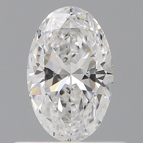 0.5 carat D-VVS2 Natūralus Oval Deimantas (1)
