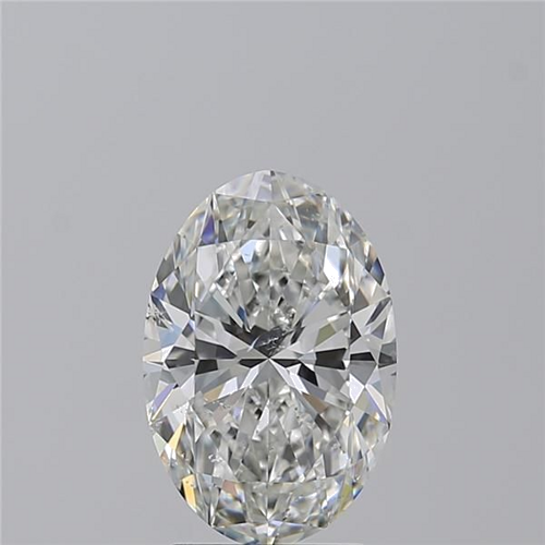 3.02 carat F-SI2 Natūralus Oval Deimantas (1)