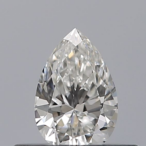 0.26 carat F-IF Natūralus Pear Deimantas (1)