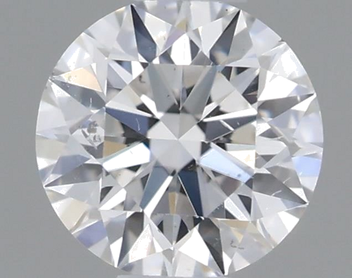 0.35 carat F-SI2 Excellent cut Natūralus Round Deimantas (1)