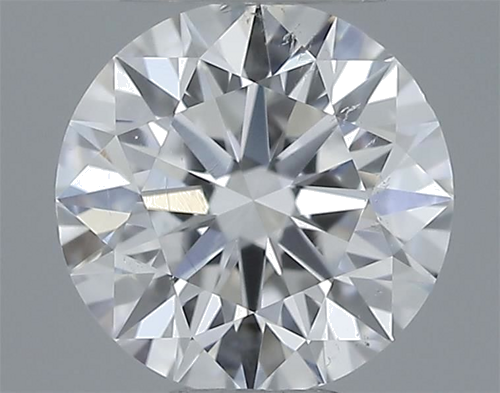 0.5 carat F-SI1 Excellent cut Natūralus Round Deimantas (1)