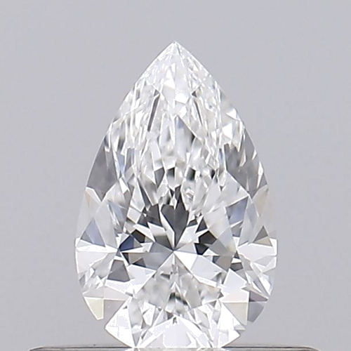 0.32 carat F-SI1 Natūralus Pear Deimantas (1)