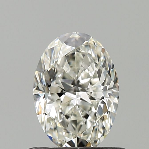 0.6 carat H-VVS2 Natūralus Oval Deimantas (1)