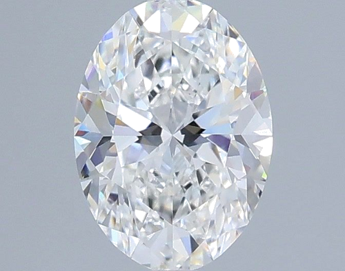 0.66 carat F-VVS1 Natūralus Oval Deimantas (1)