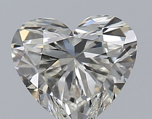 0.51 carat I-VS2 Natūralus Heart Deimantas (1)