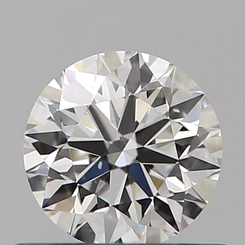 0.46 carat F-SI1 Excellent cut Natūralus Round Deimantas (1)