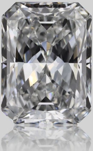 0.8 carat E-VVS1 Natūralus Radiant Deimantas (1)