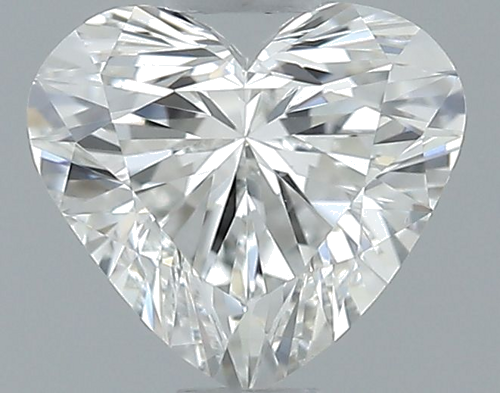 0.5 carat G-VS2 Natūralus Heart Deimantas (1)