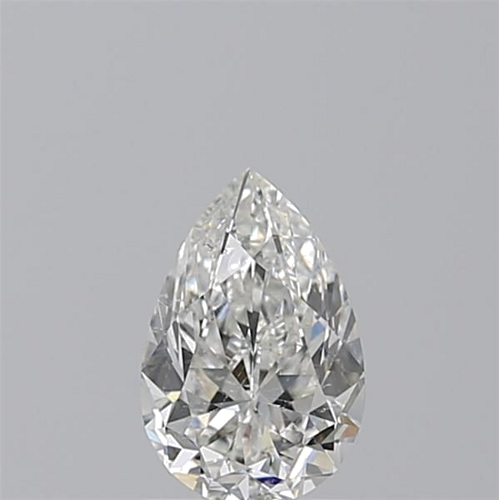 1.0 carat G-SI2 Natūralus Pear Deimantas (1)