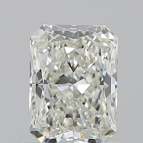 1.01 carat J-VS1 Natūralus Radiant Deimantas (1)